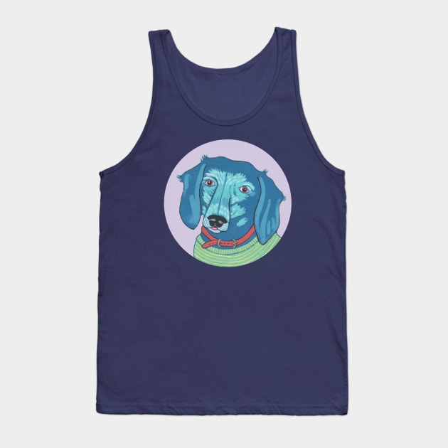 Very Good Dog Tank Top by jenniferdavisart